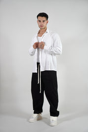 Camicia Simil Seta White