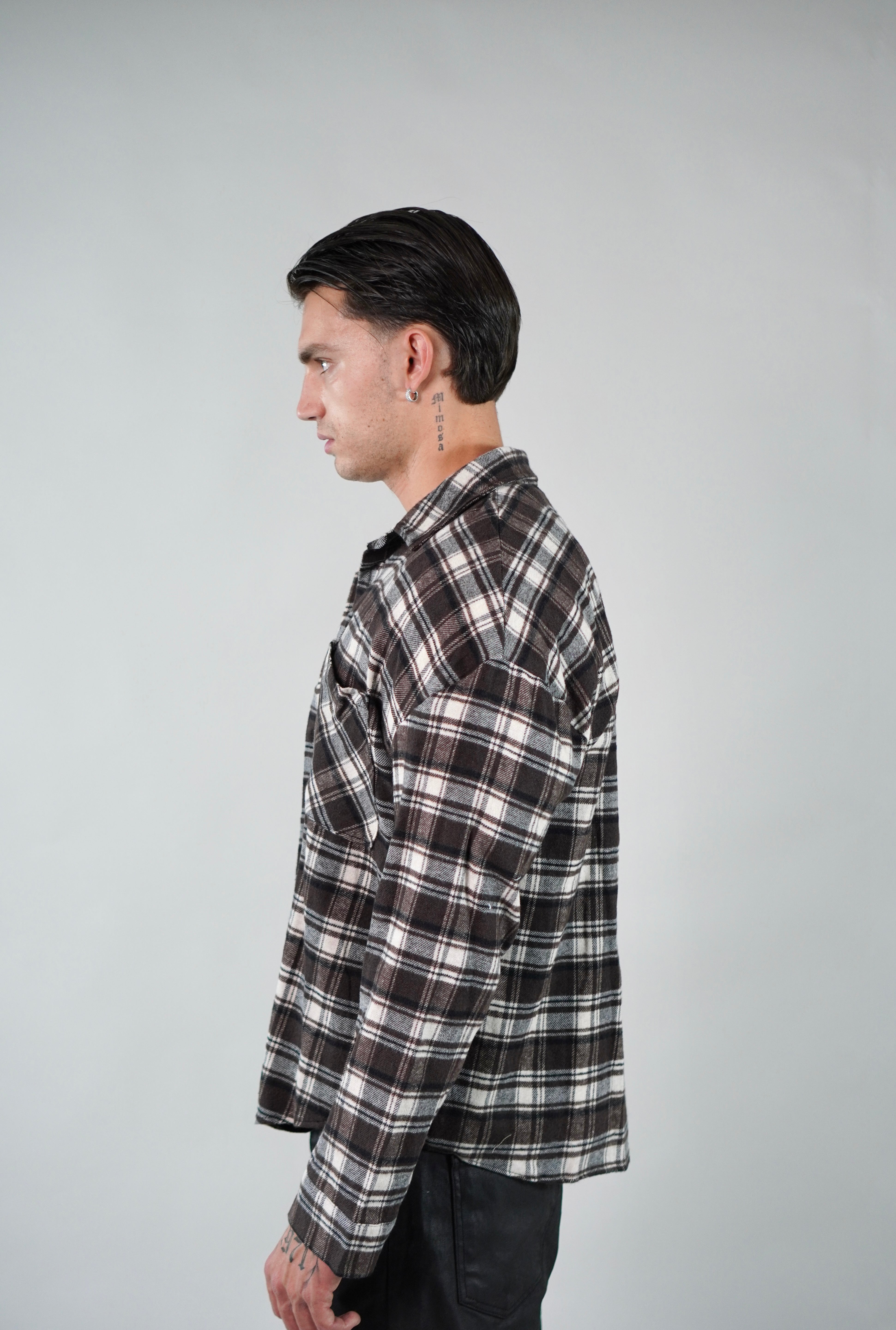 Camicia Flanella Moka