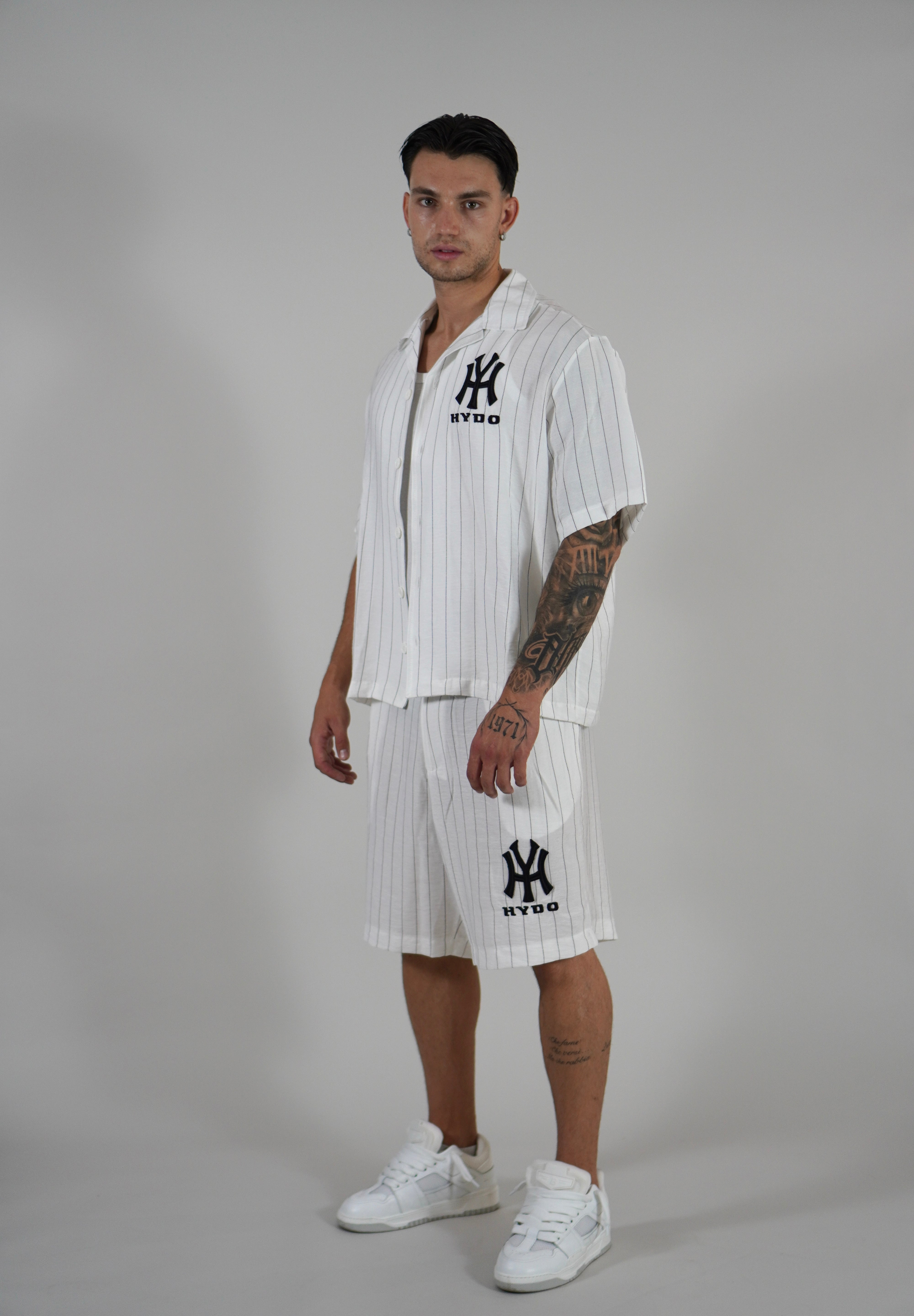 Coordinato Baseball NY White