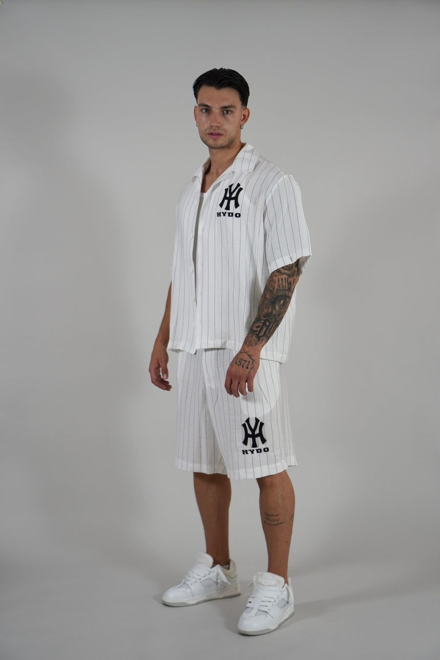 Coordinato Baseball NY White