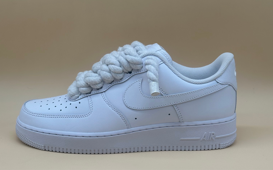 Air Force 1 Rope laces White