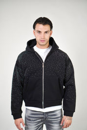 Hoodie Zip Swarovski