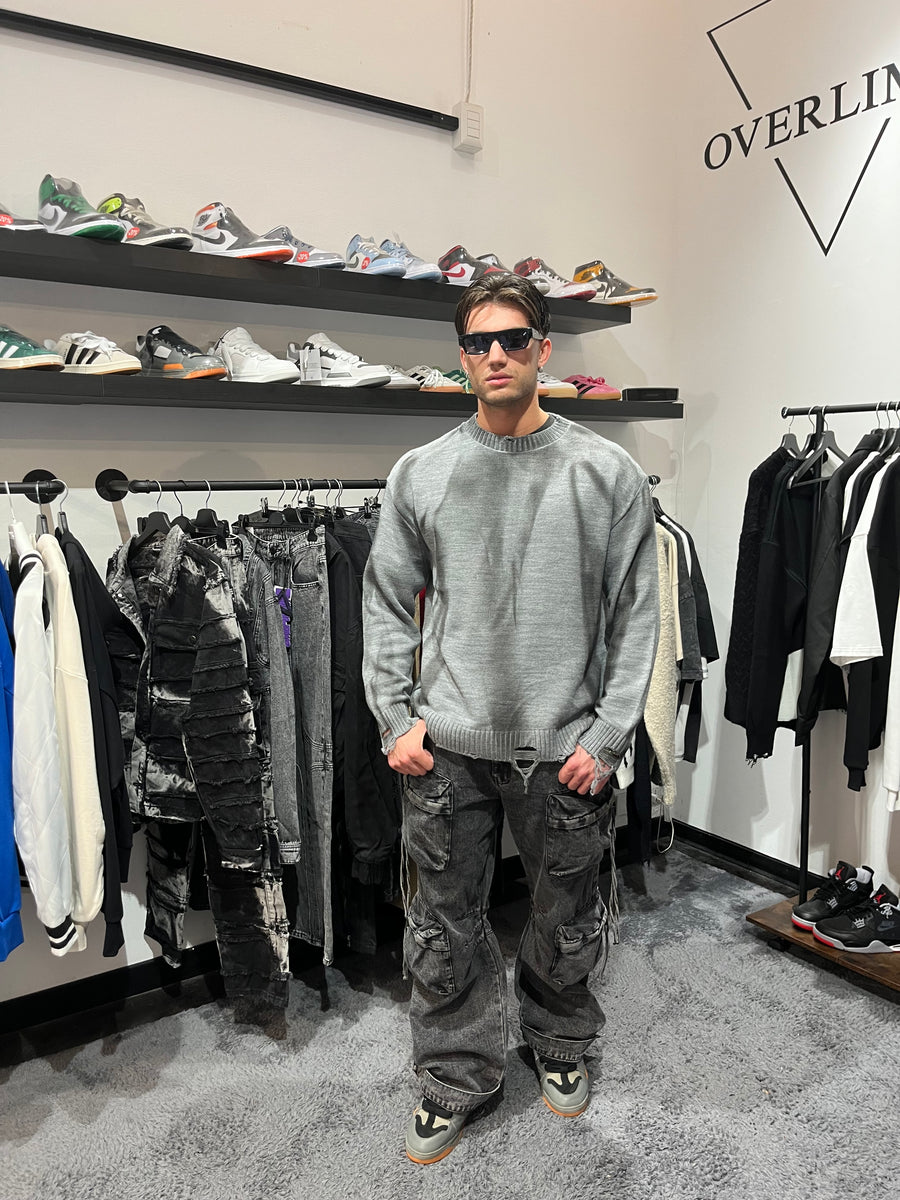 Cargo Washed Denim