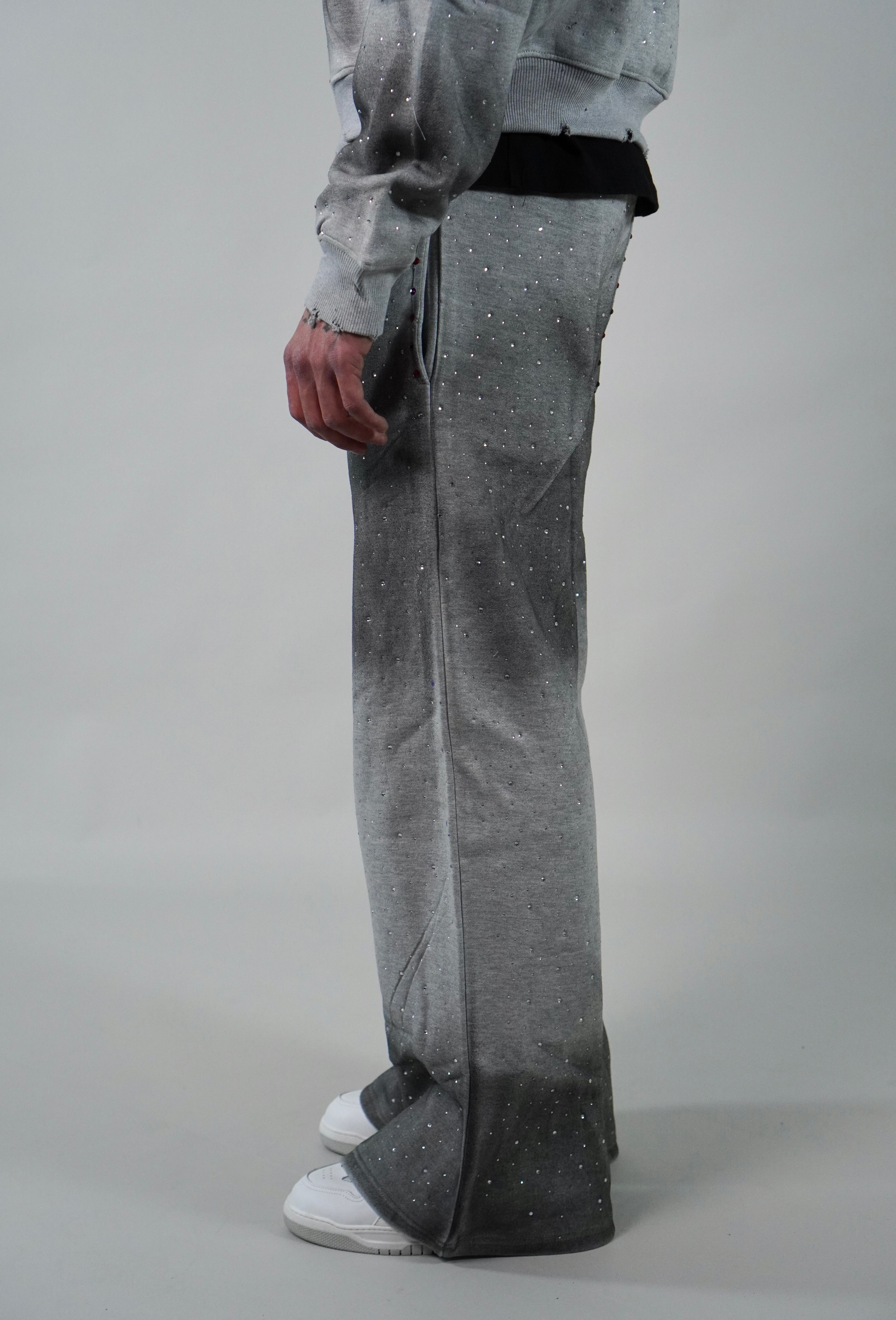 OVR Trousers Rhinestone Grey
