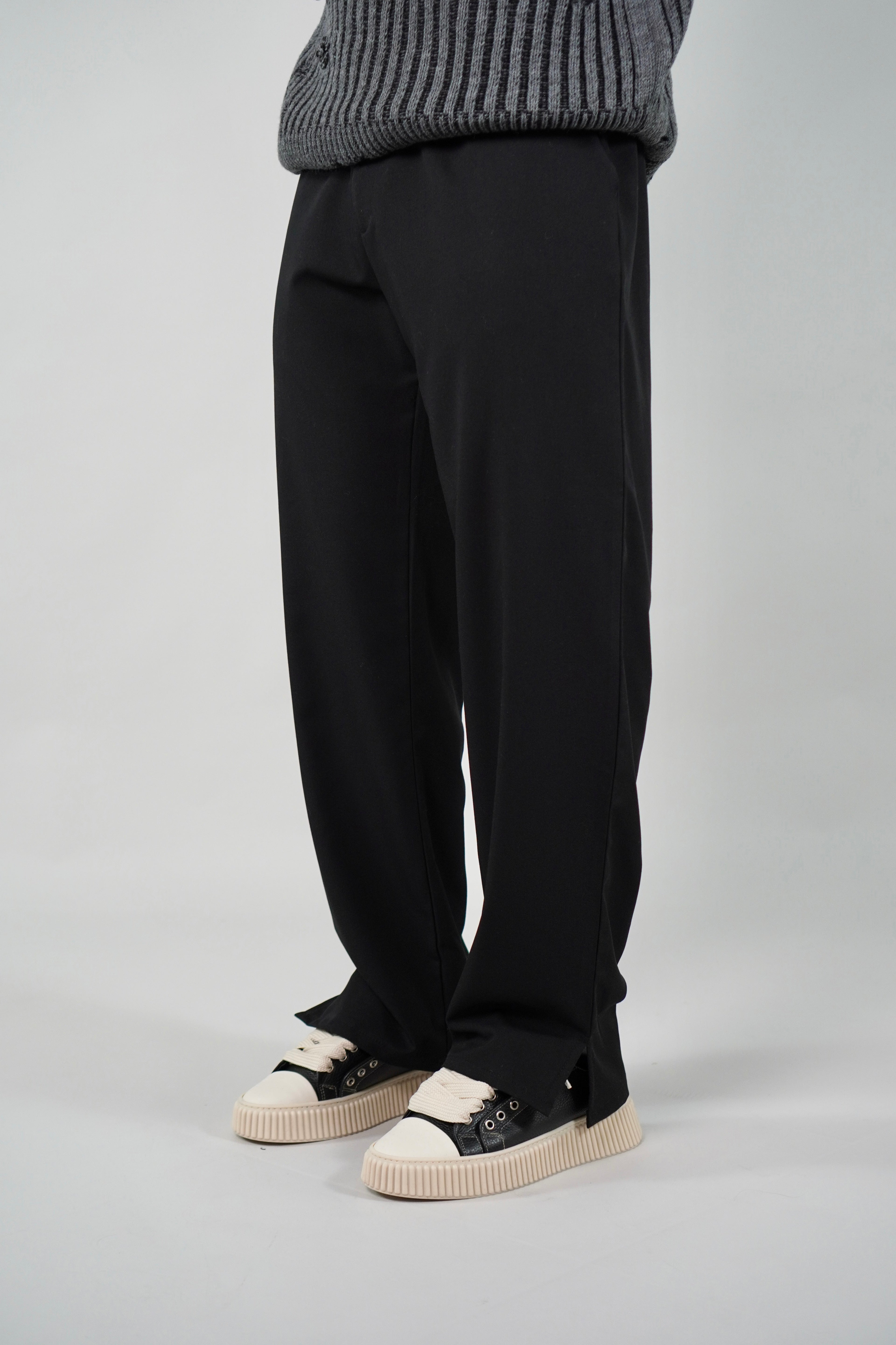Pantalone Spacchetti Black