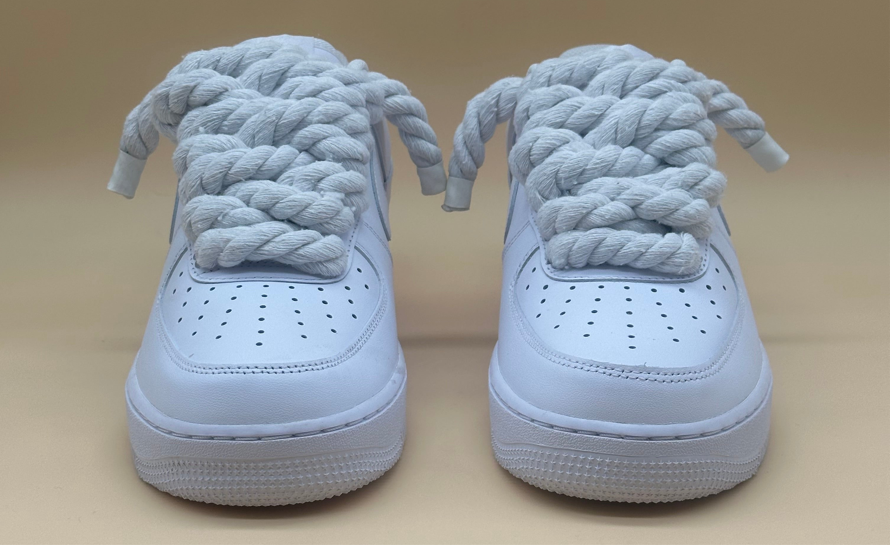 Air Force 1 Rope laces White