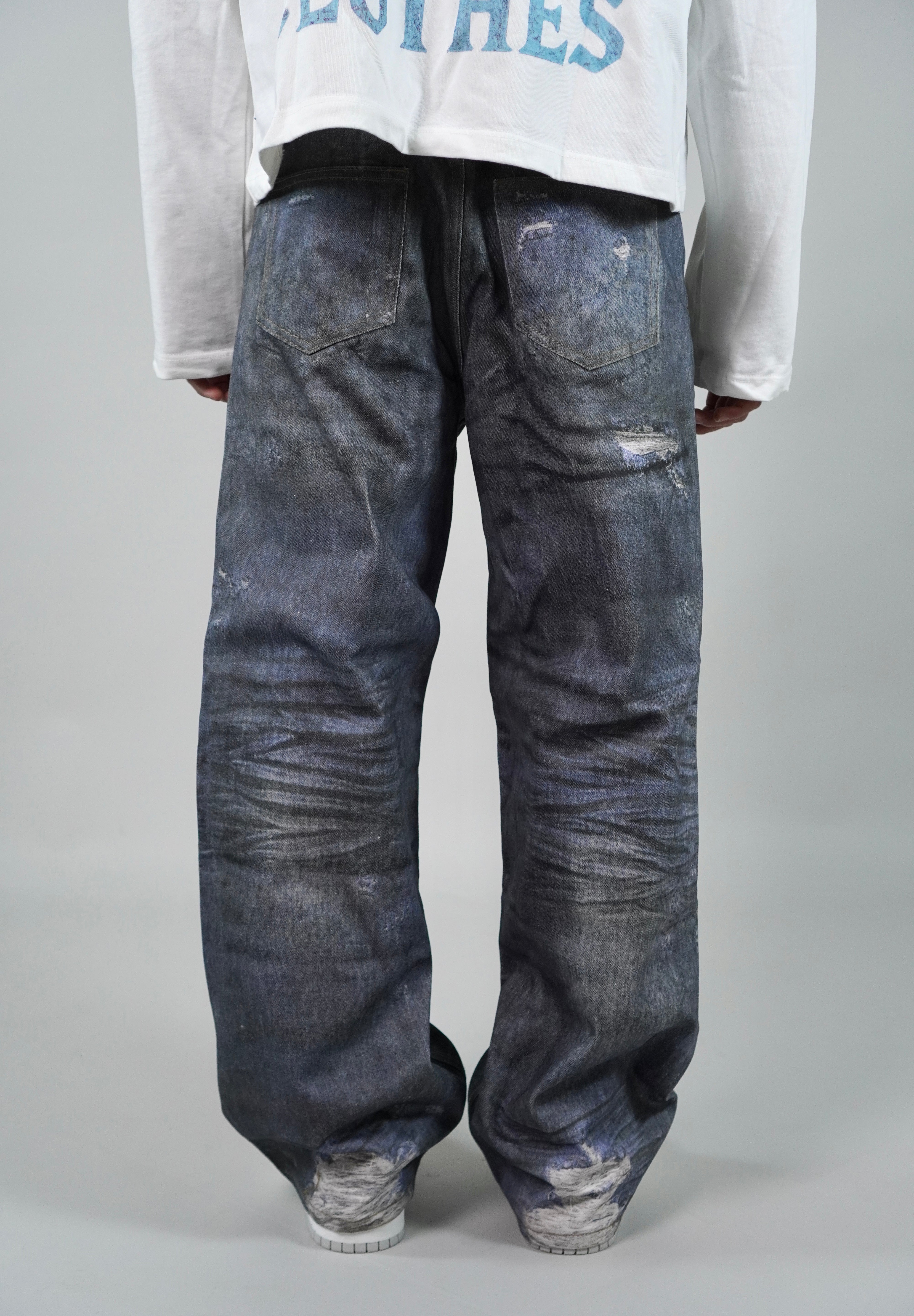 OVR Jeans Baggy Paint