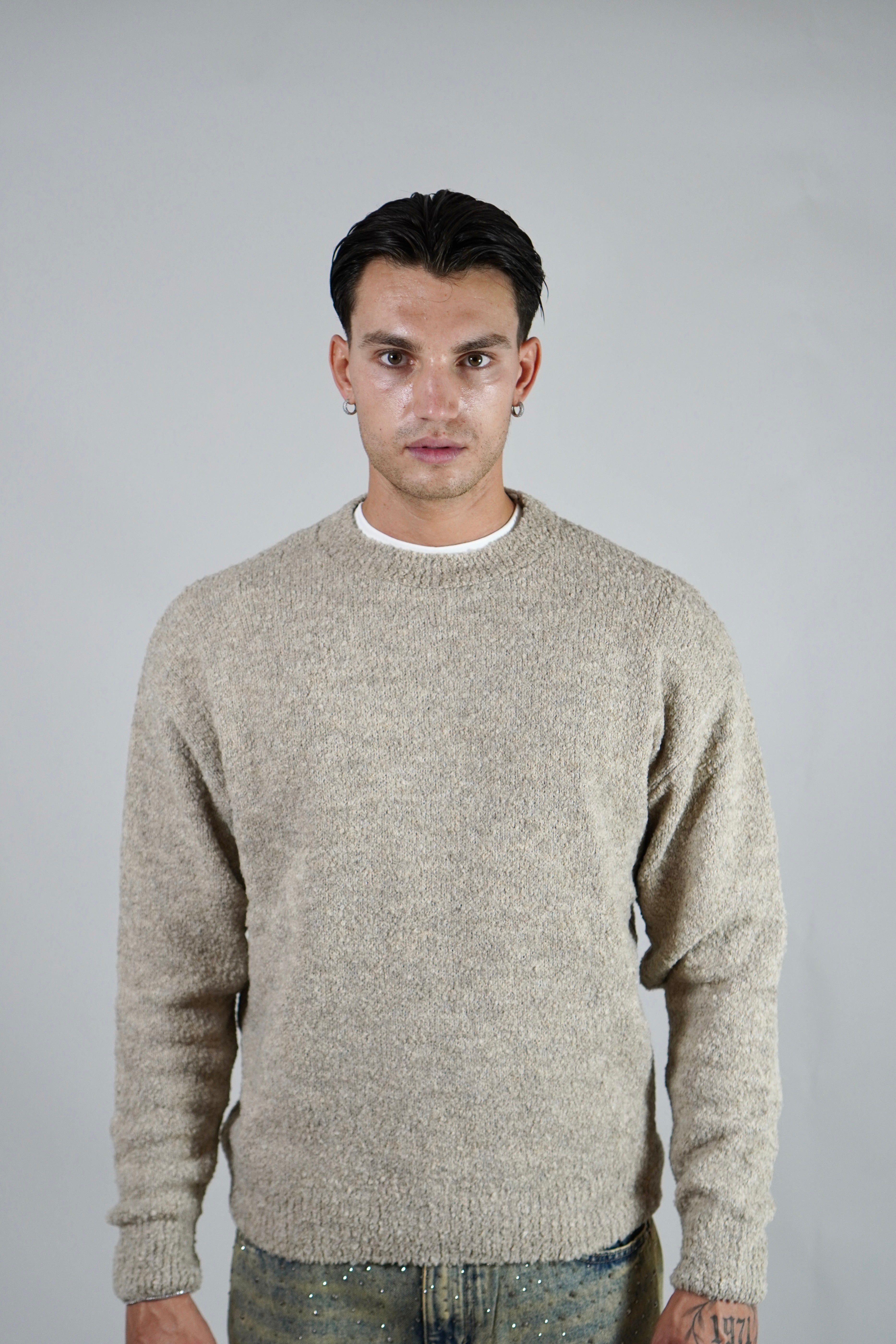 Maglione Alpaca Sand