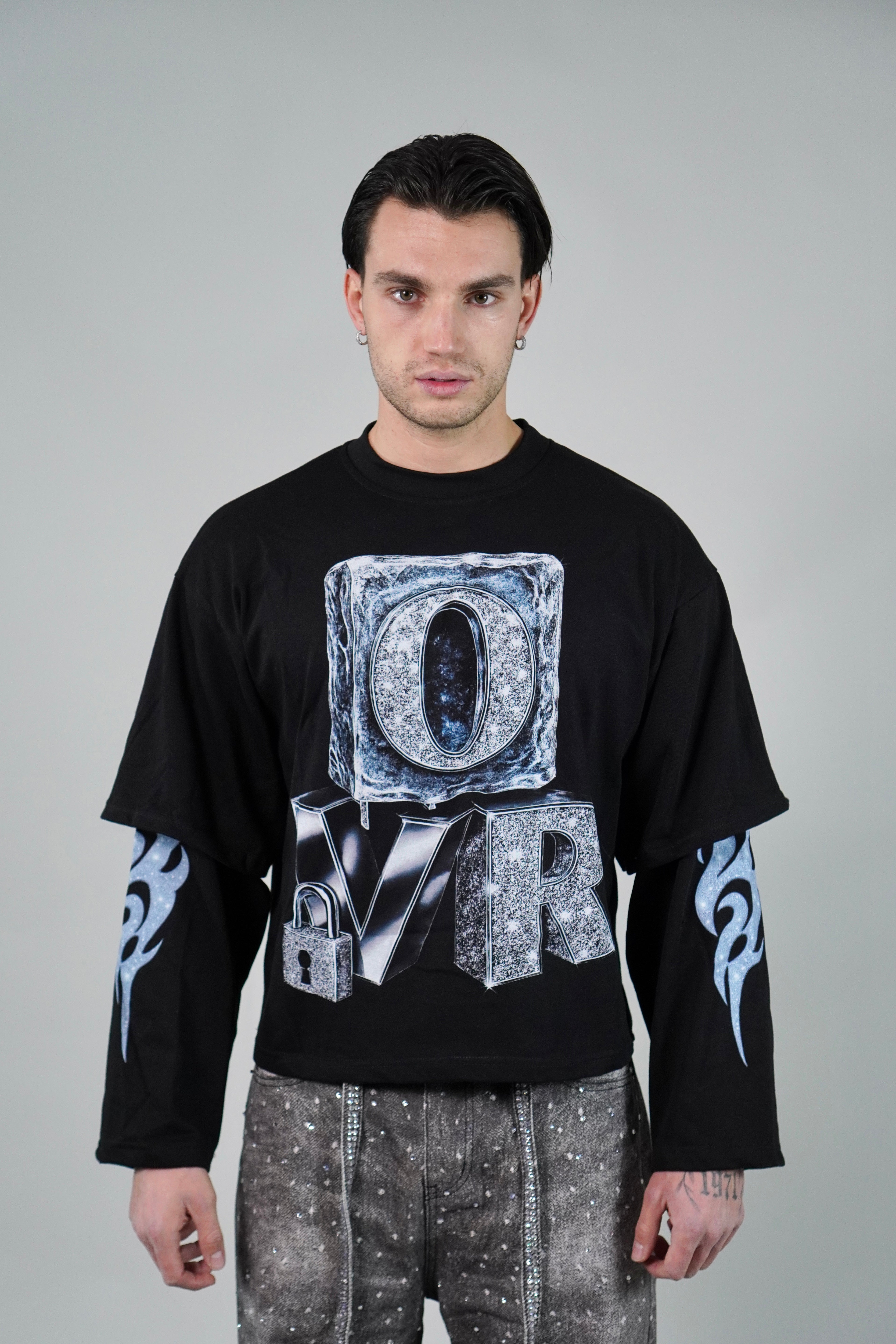 OVR Longsleeve Double Ice Black
