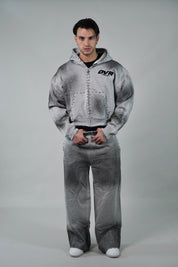 OVR Trousers Rhinestone Grey