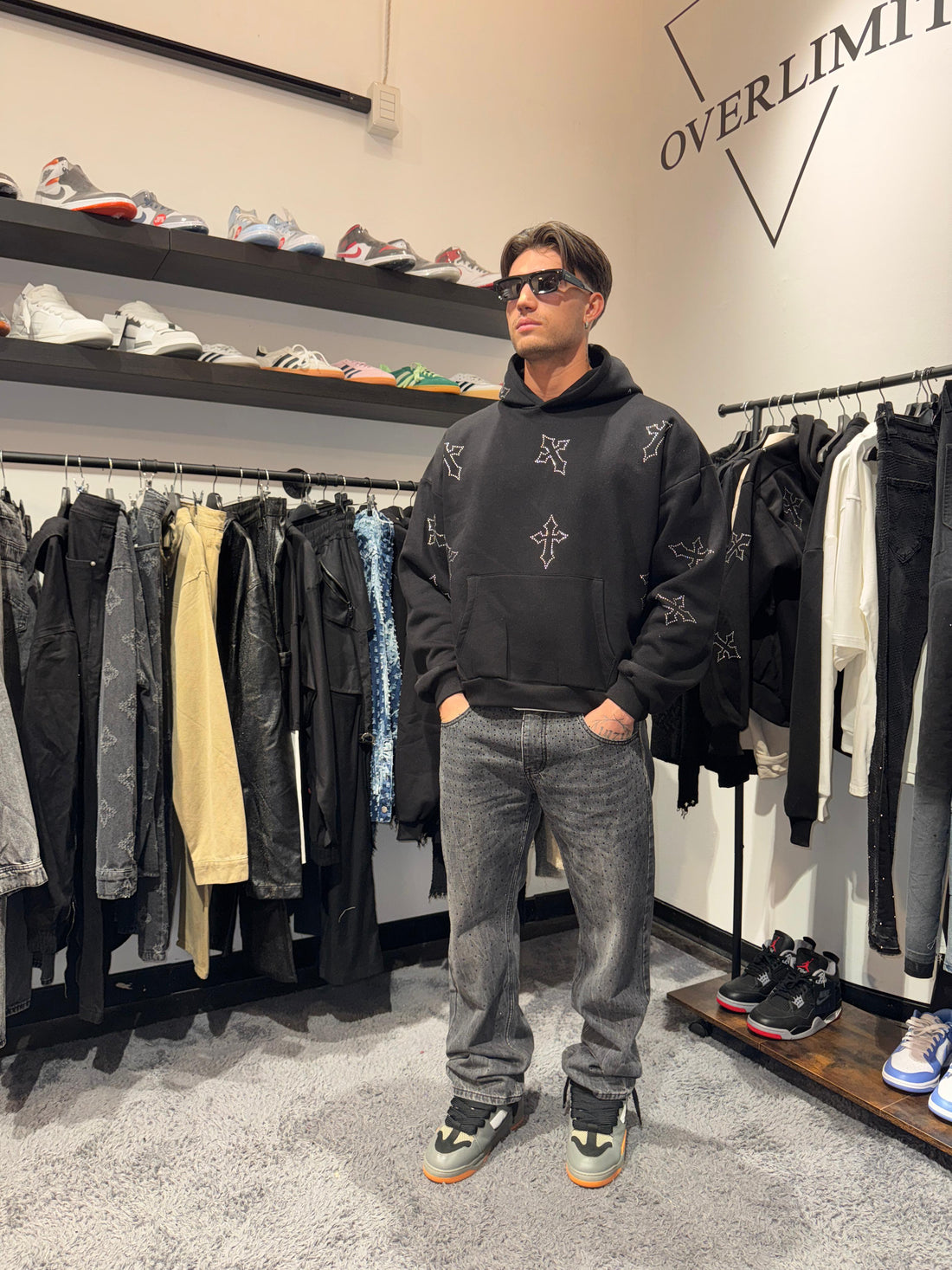 Jeans Black Shine