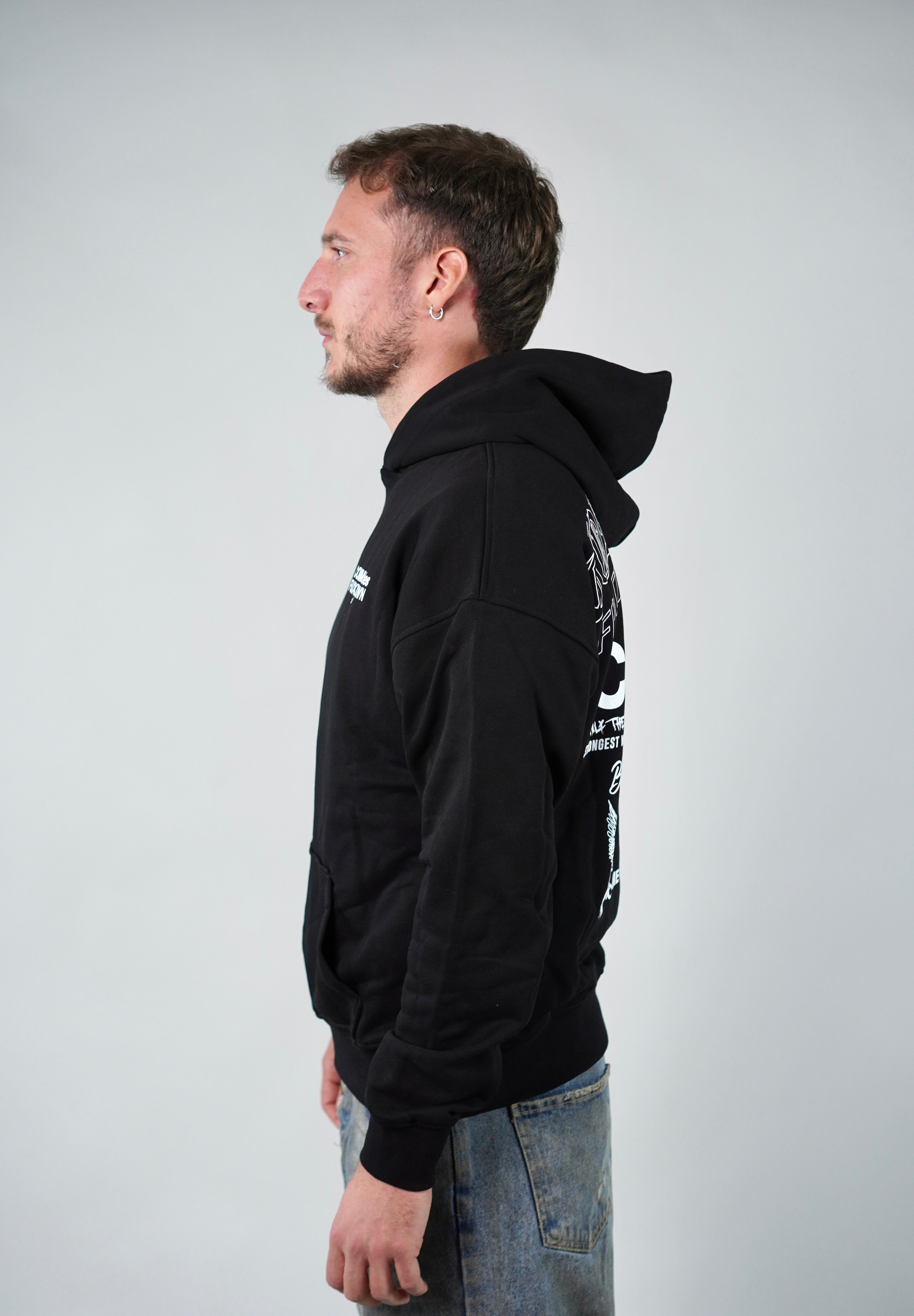 Hoodie Comme des Fuckdown Gothic