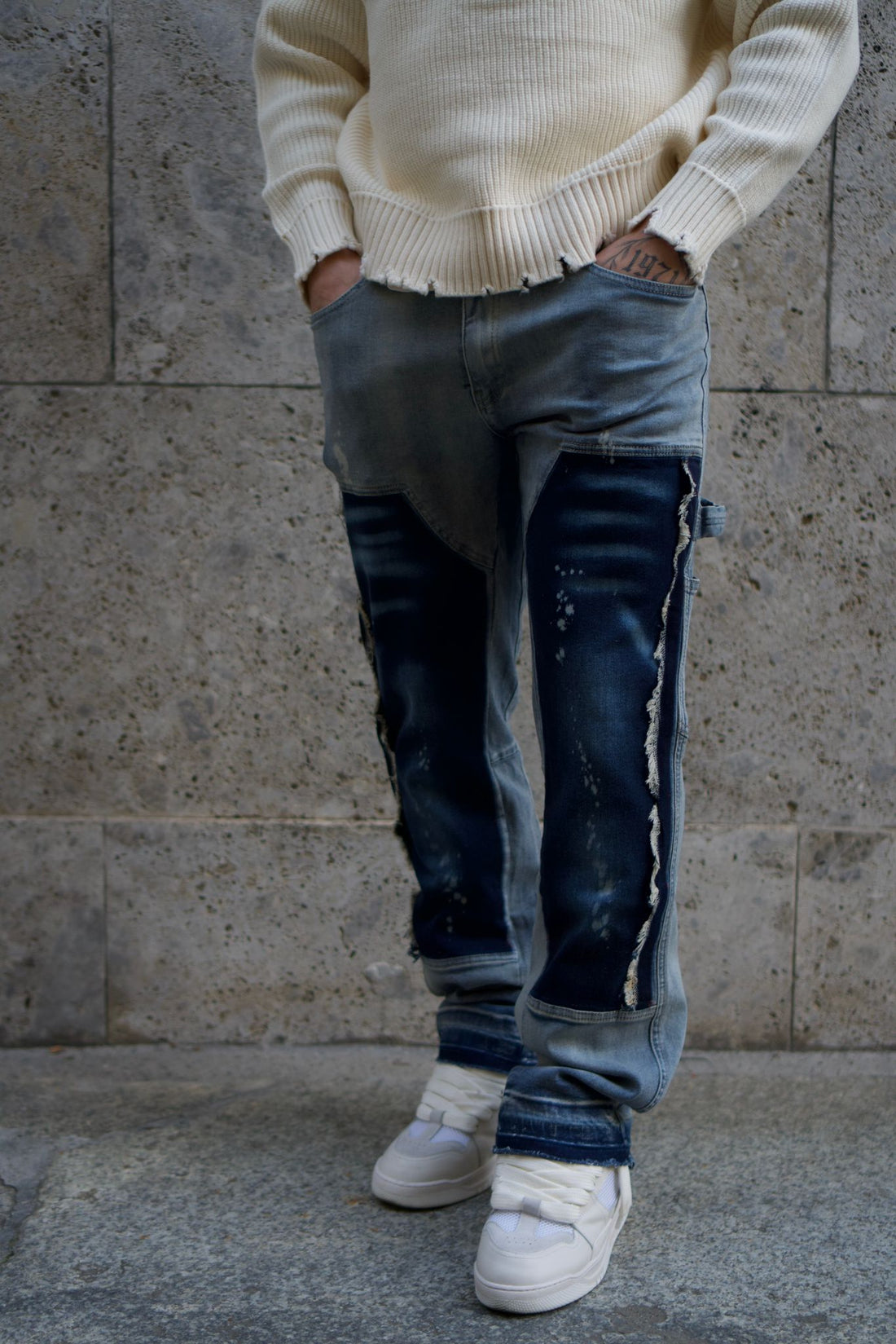 Jeans Flare Navy