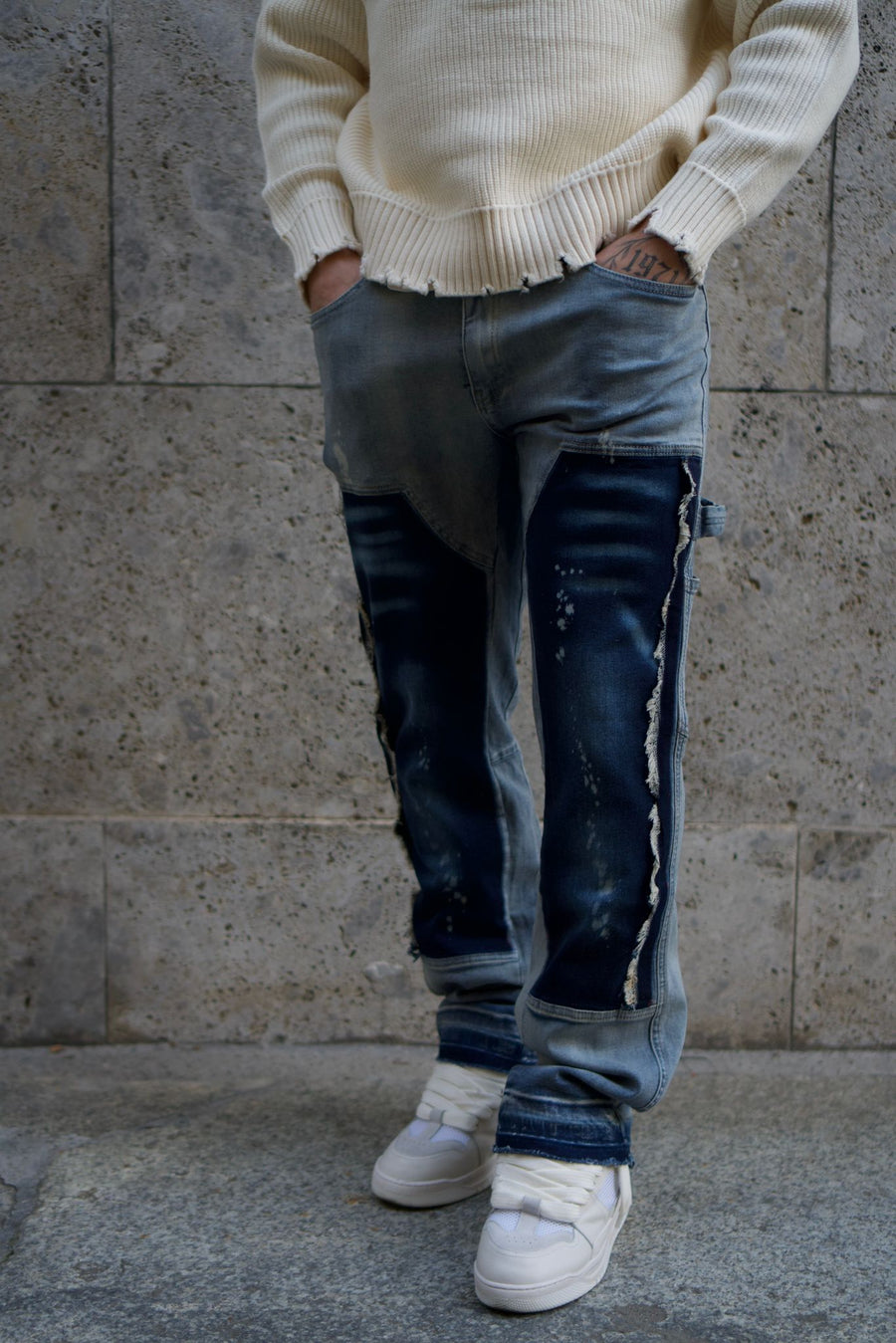 Jeans Flare Navy