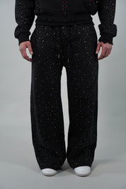 OVR Trousers Rhinestone Black