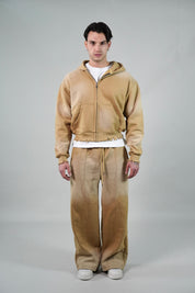 OVR Sunfaded Hoodie Beige