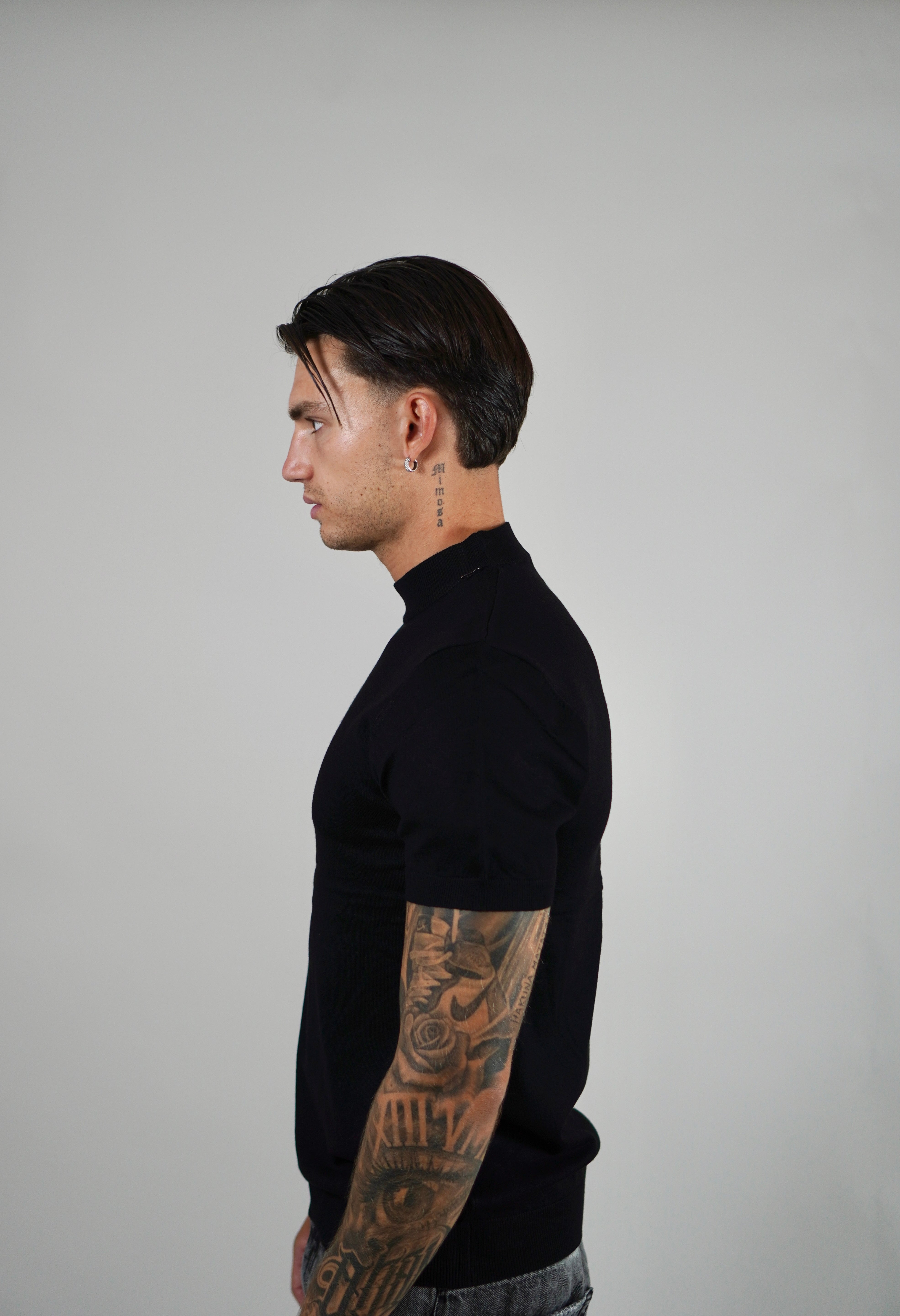 T-Shirt Girocollo Black