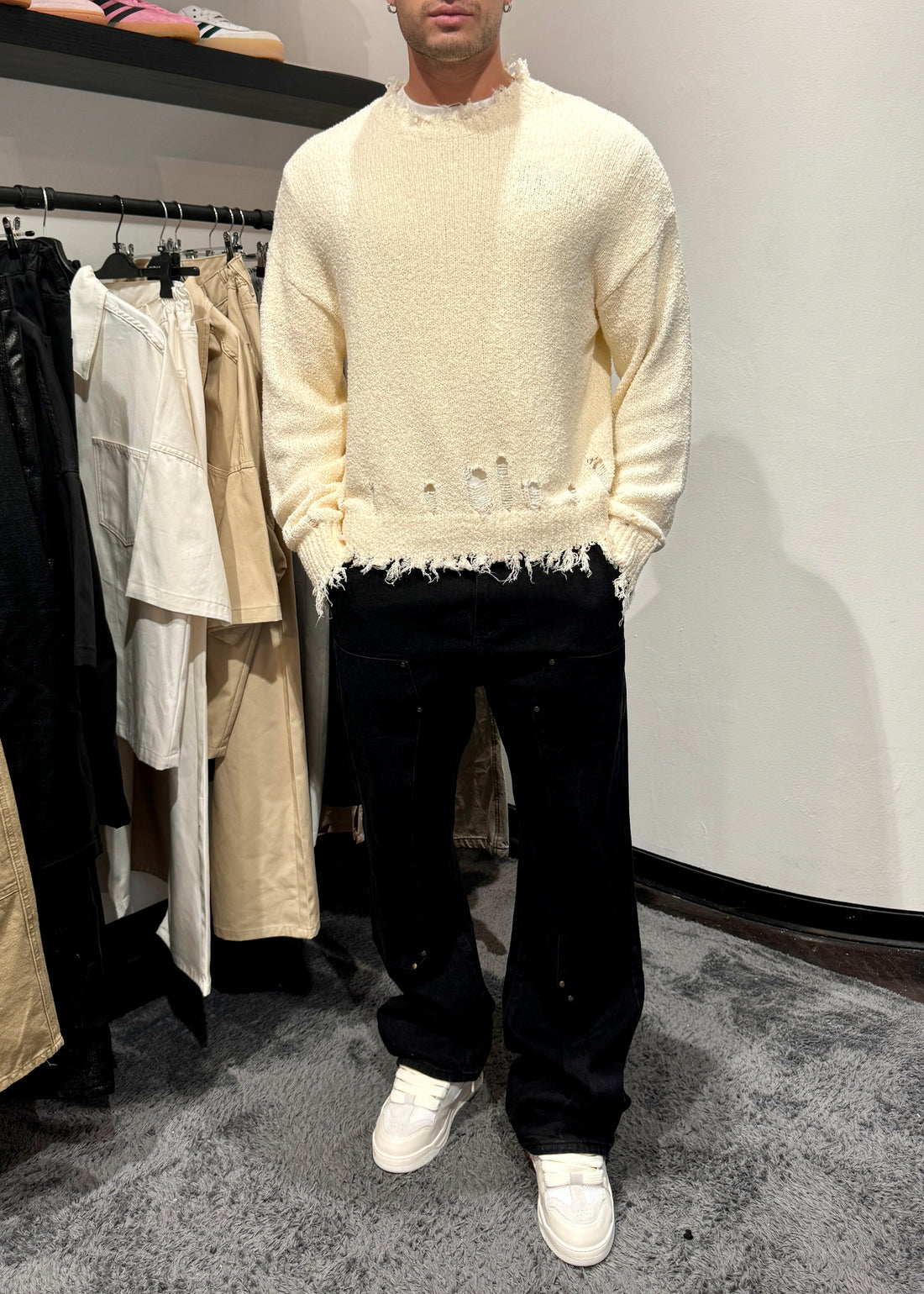 Maglione Holey
