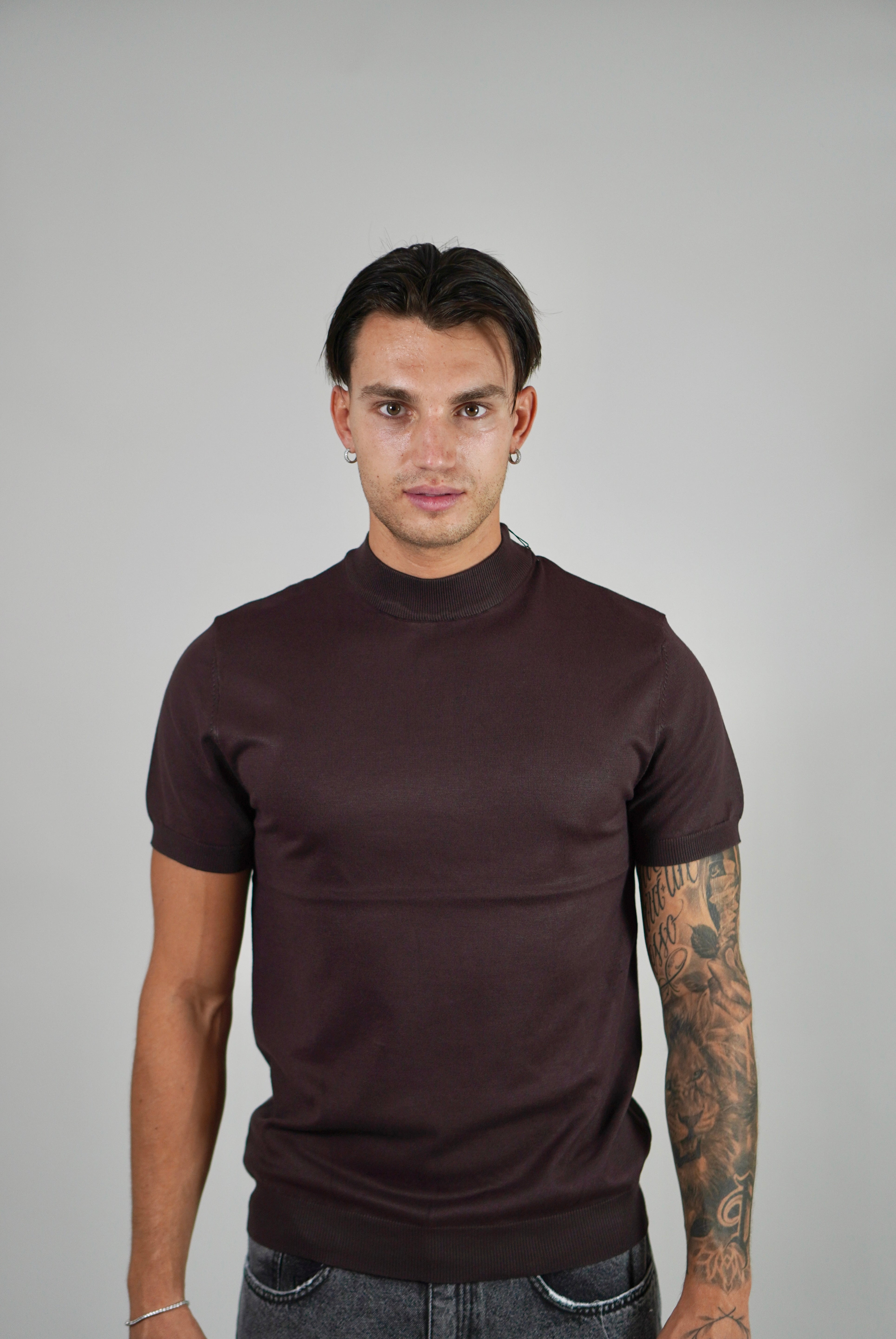 T-Shirt Girocollo Moka