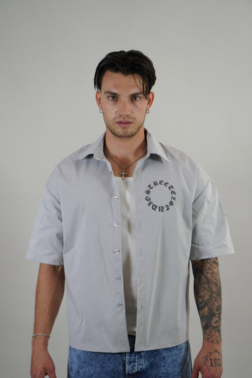 Camicia Crop Gothic Grey