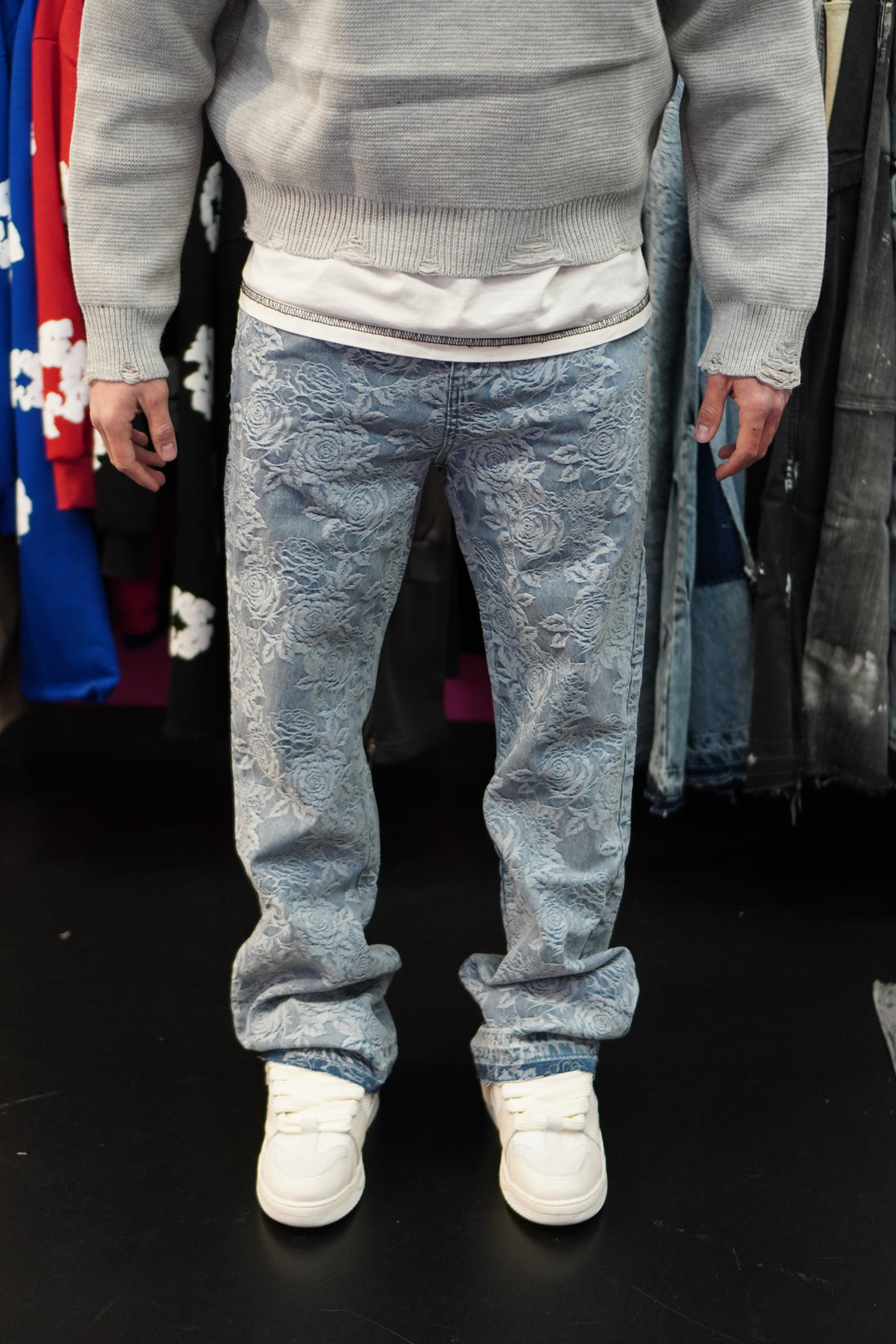 Jeans Flare Flowers
