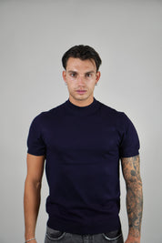 T-Shirt Girocollo Navy