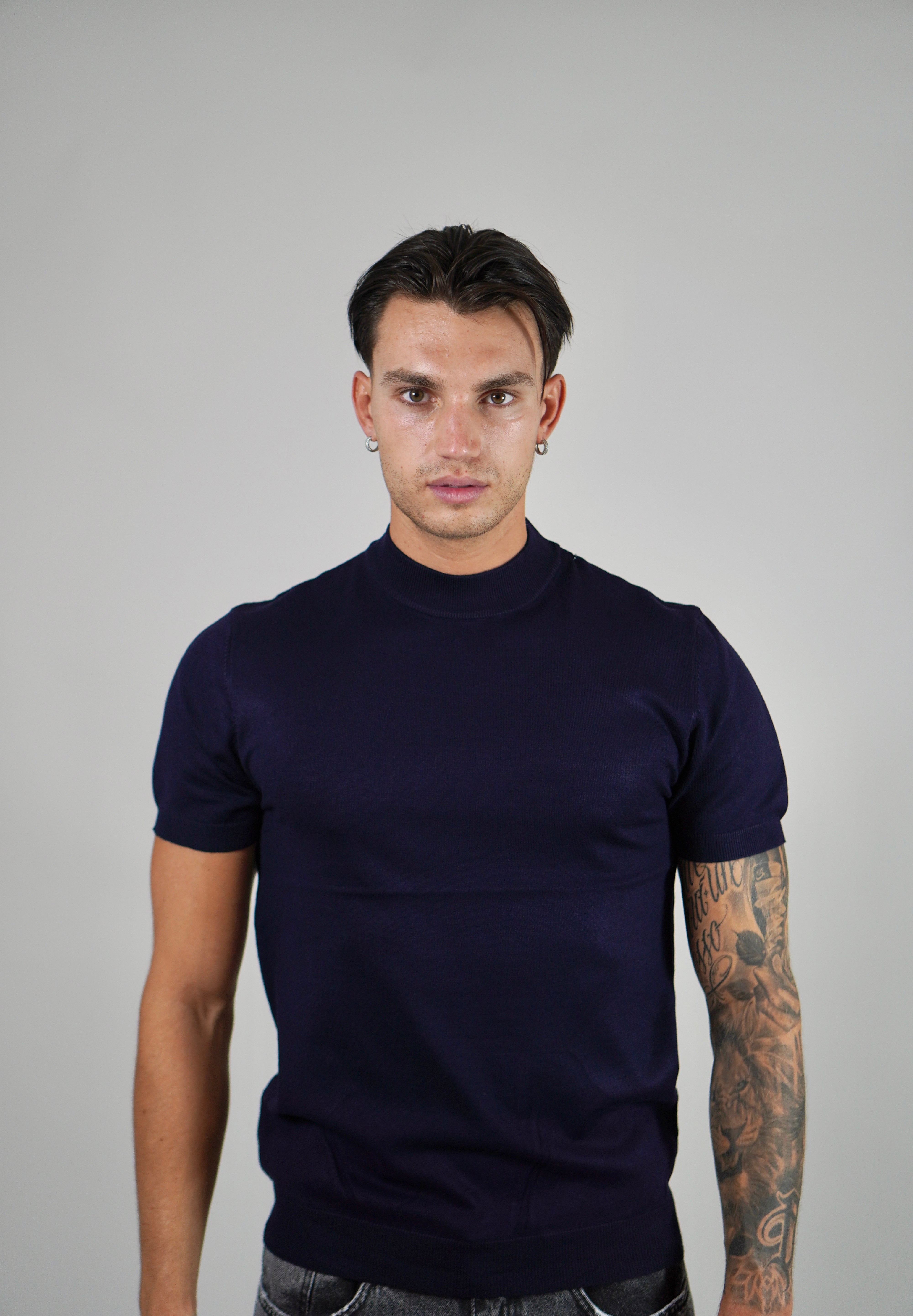 T-Shirt Girocollo Navy