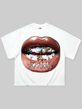T-Shirt Boxy Golden Grills