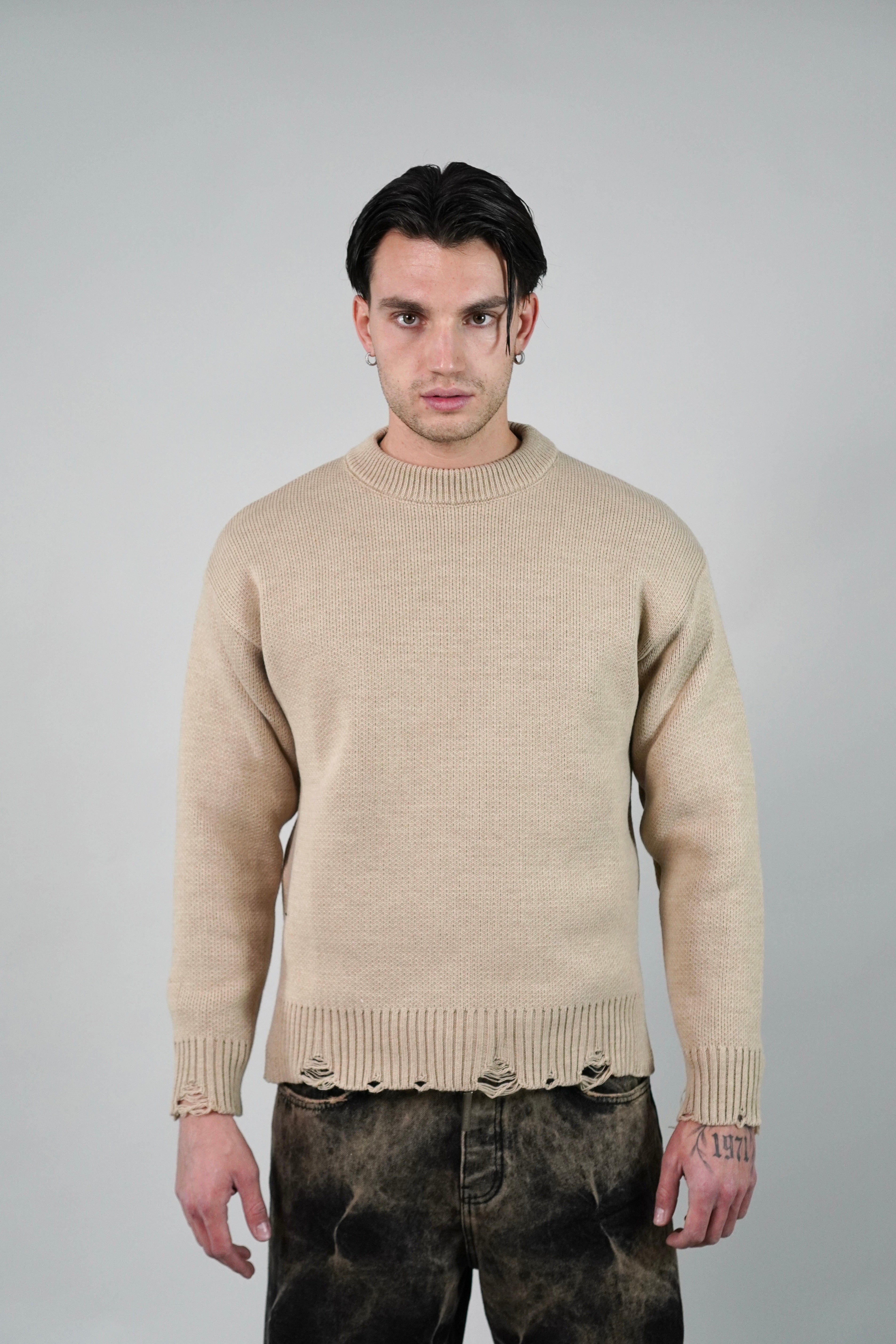 Maglione Easy Beige