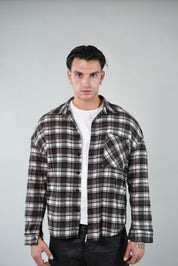 Camicia Flanella Moka