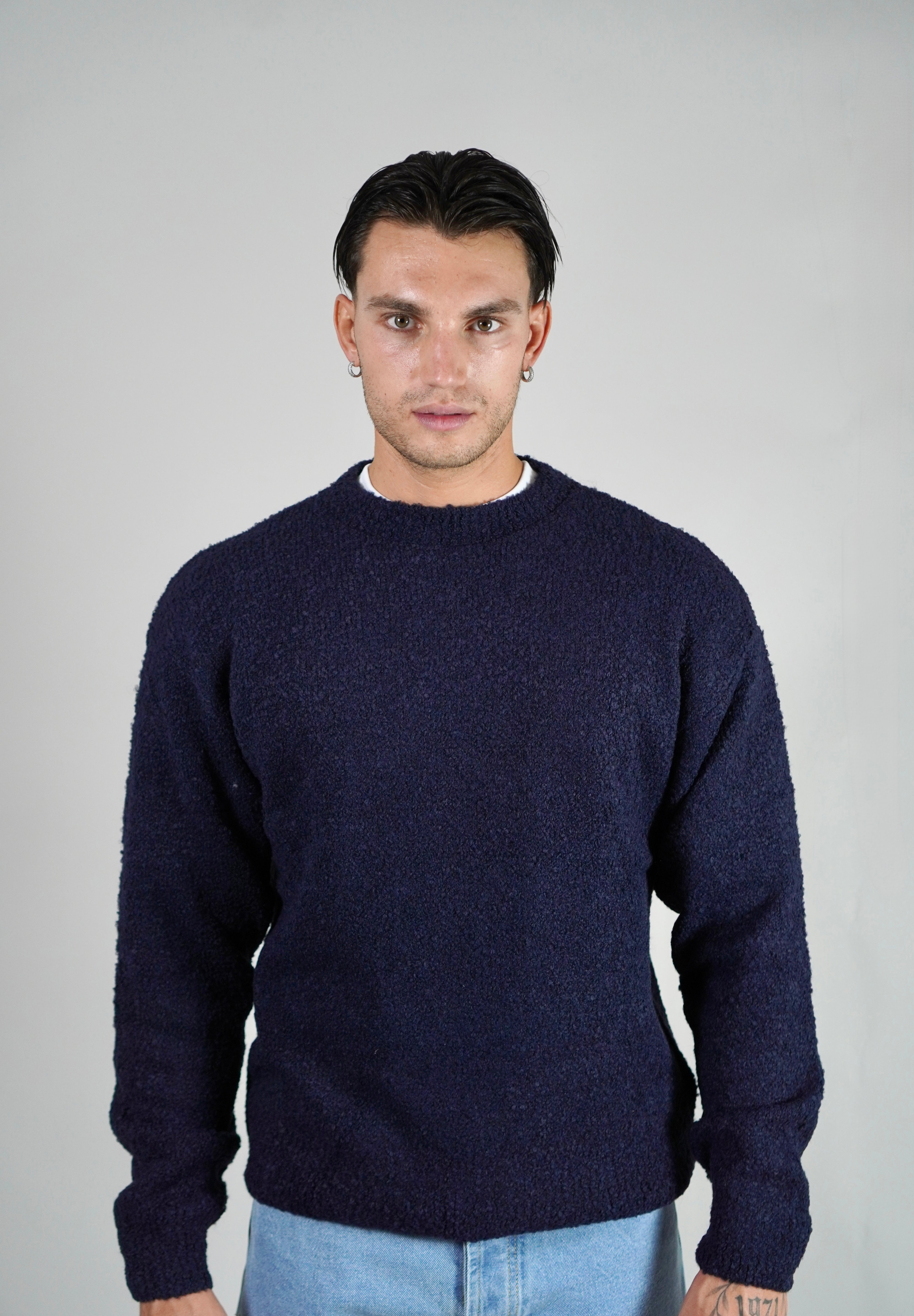 Maglione Alpaca Navy