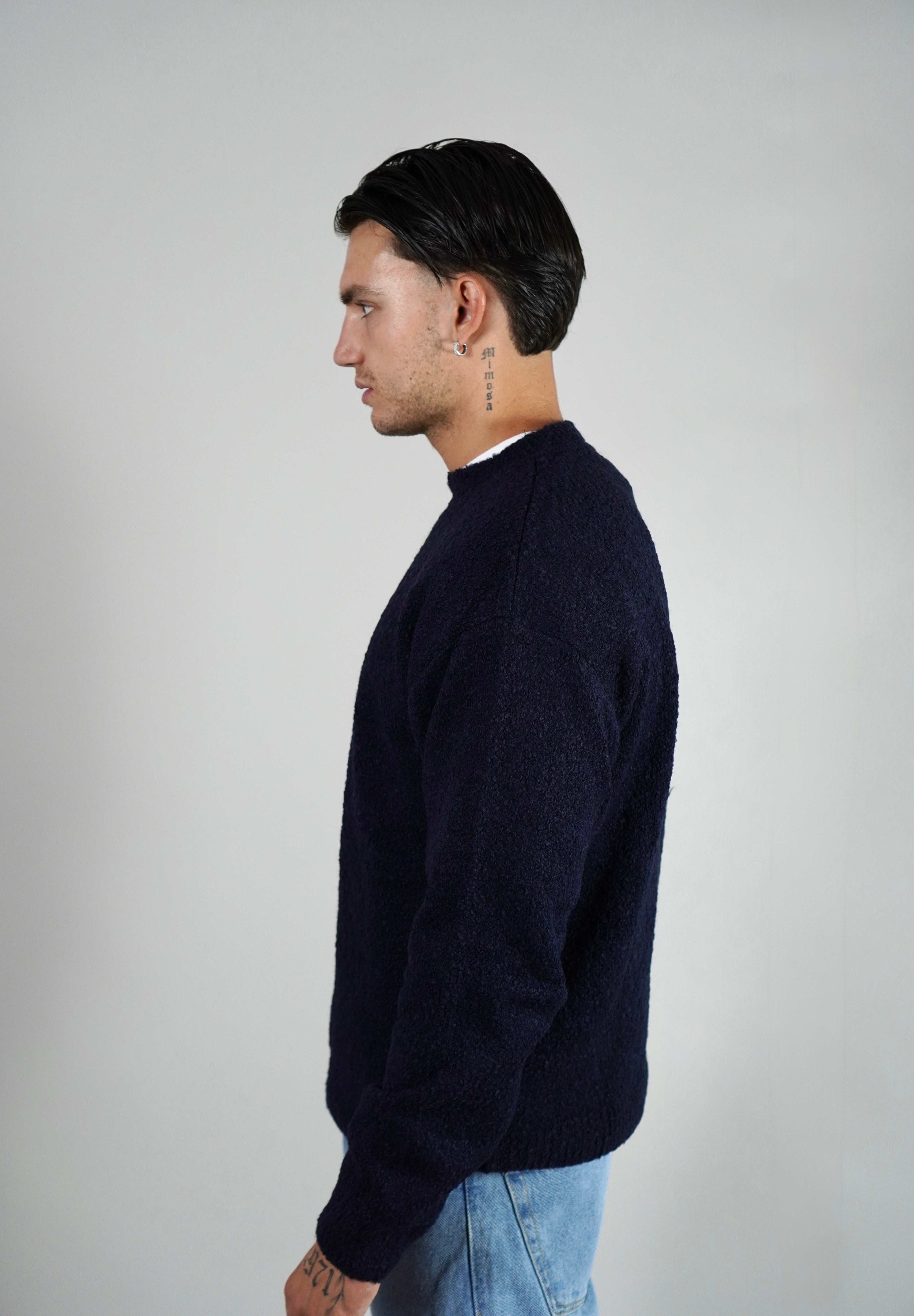 Maglione Alpaca Navy
