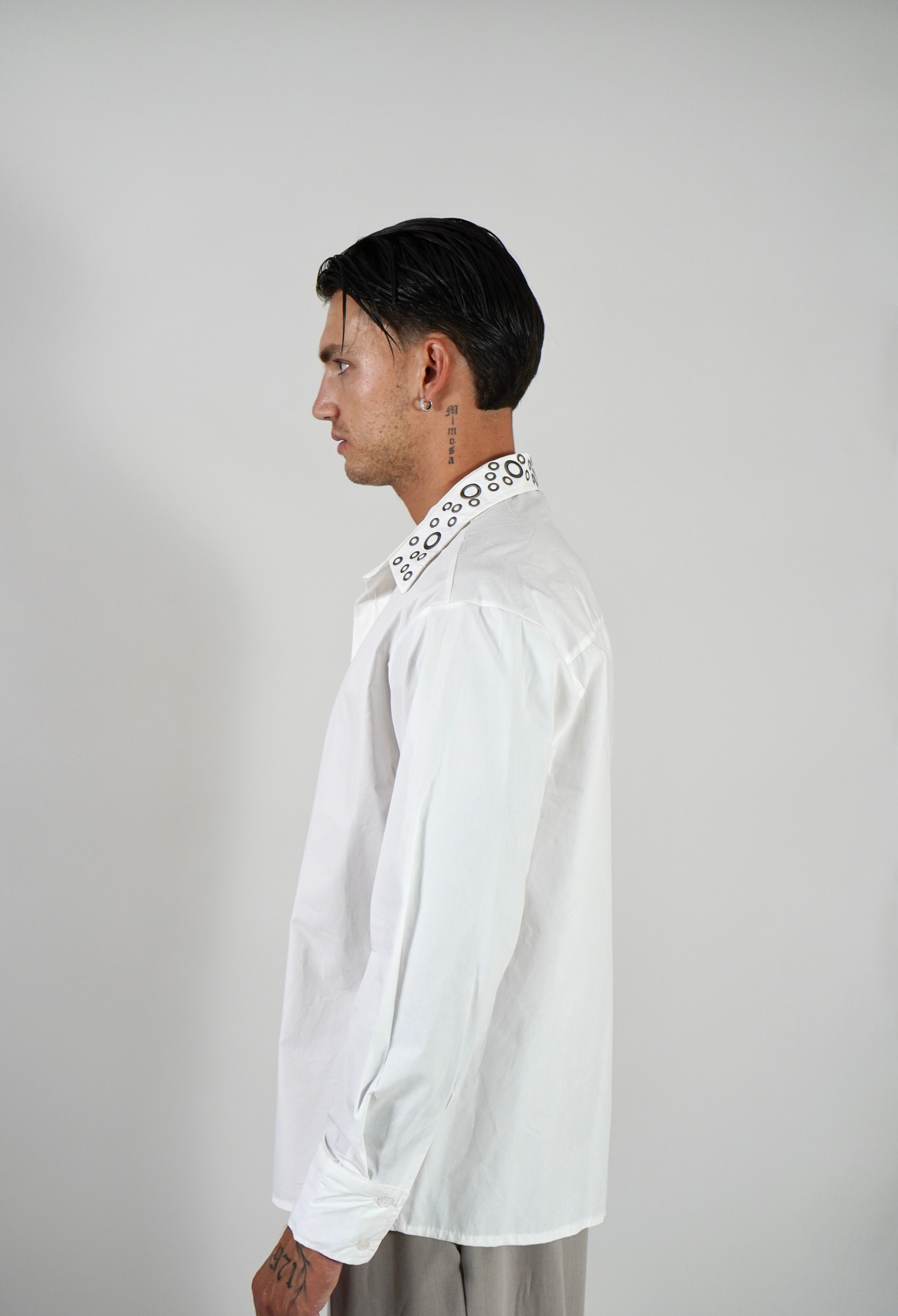 Camicia White Borchie