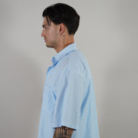 Camicia Boxy Sky