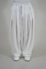 Pantalone Super Pencies Simil Lino White