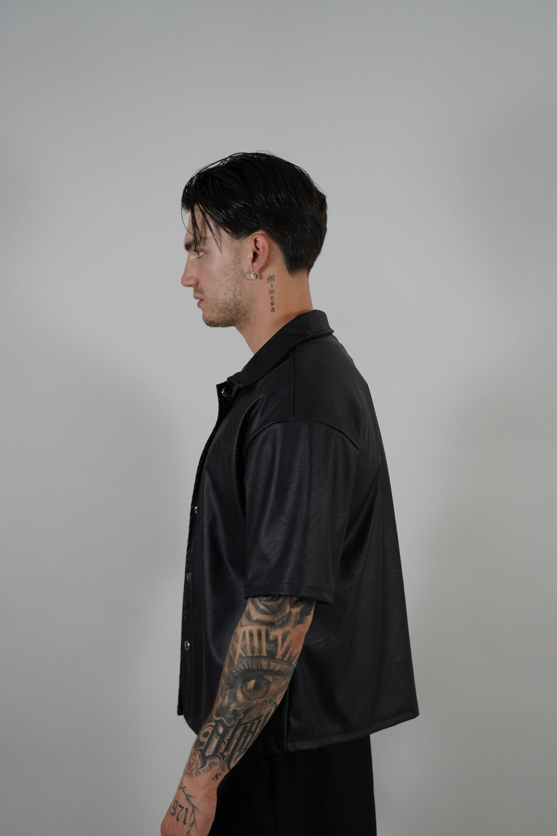 Giacca Short in Ecopelle