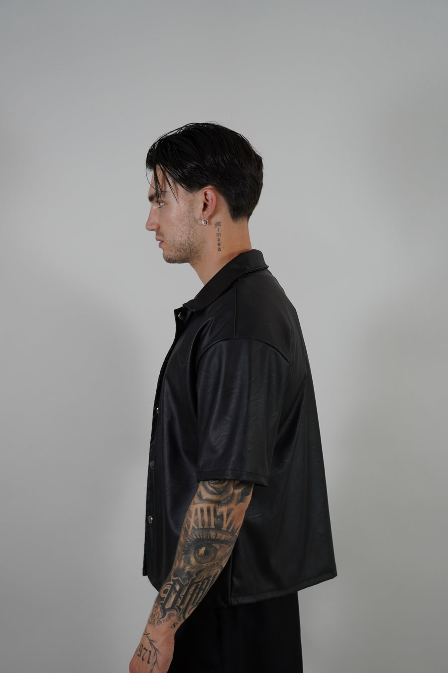 Giacca Short in Ecopelle