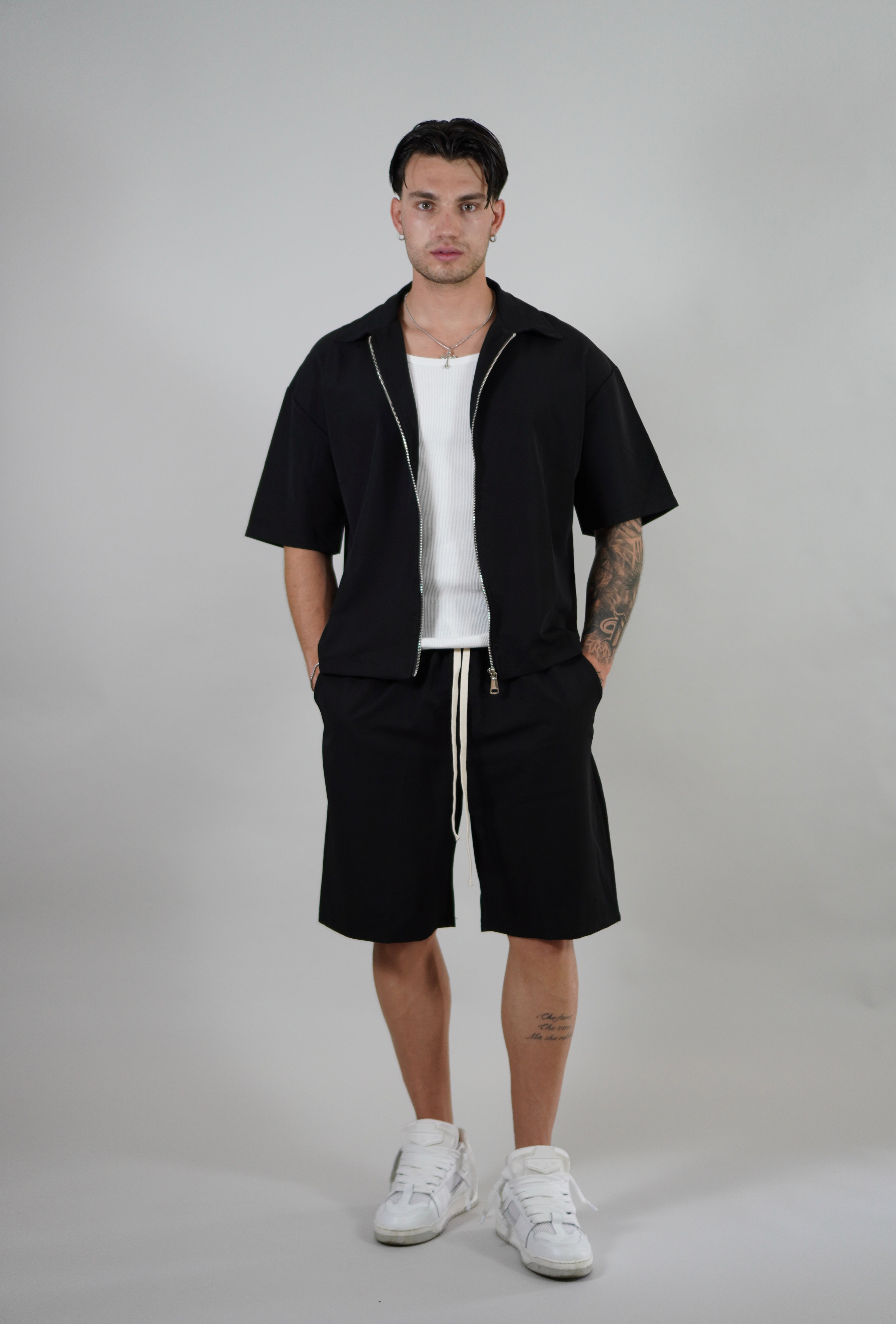 Coordinato Elmas Short Black