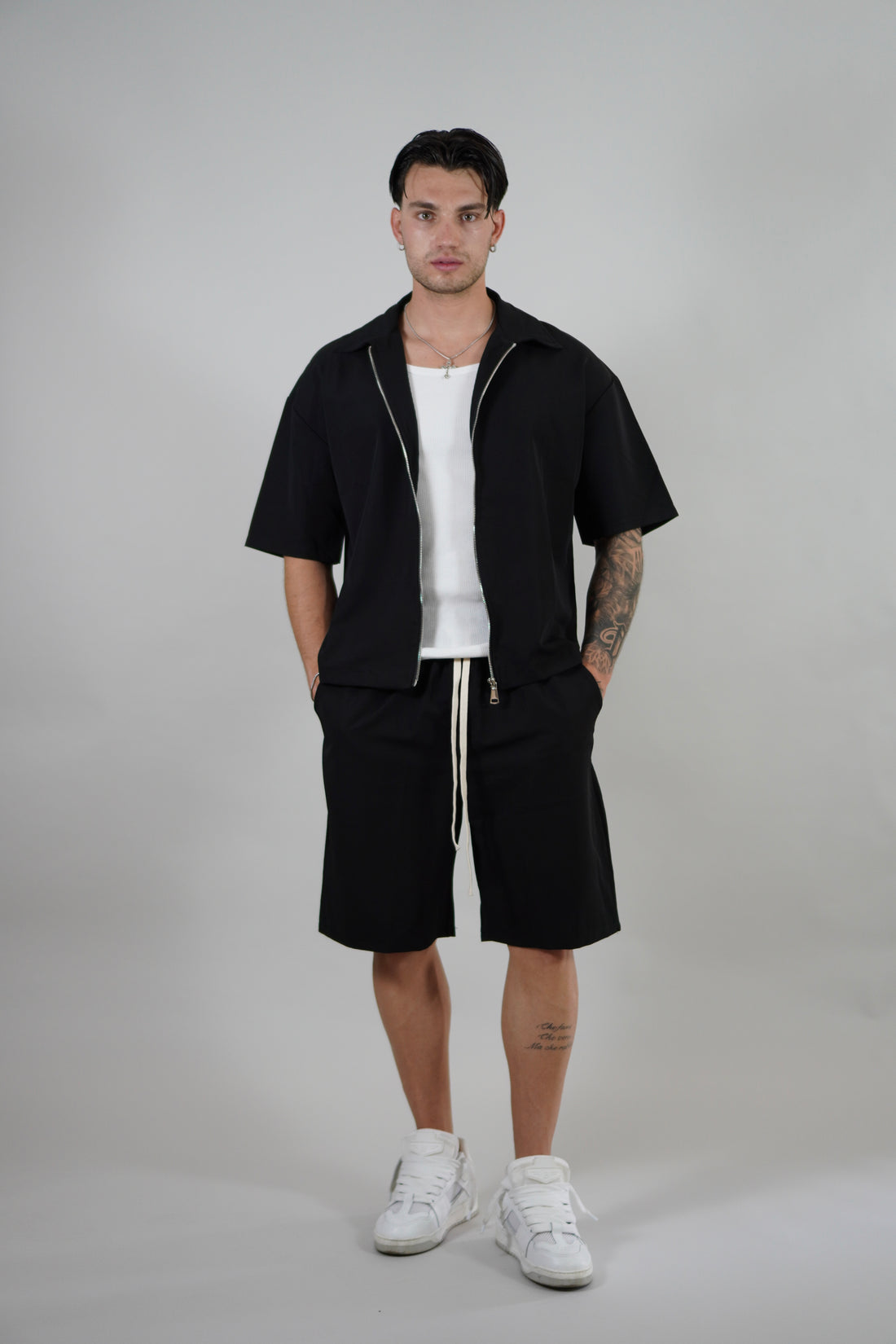 Coordinato Elmas Short Black
