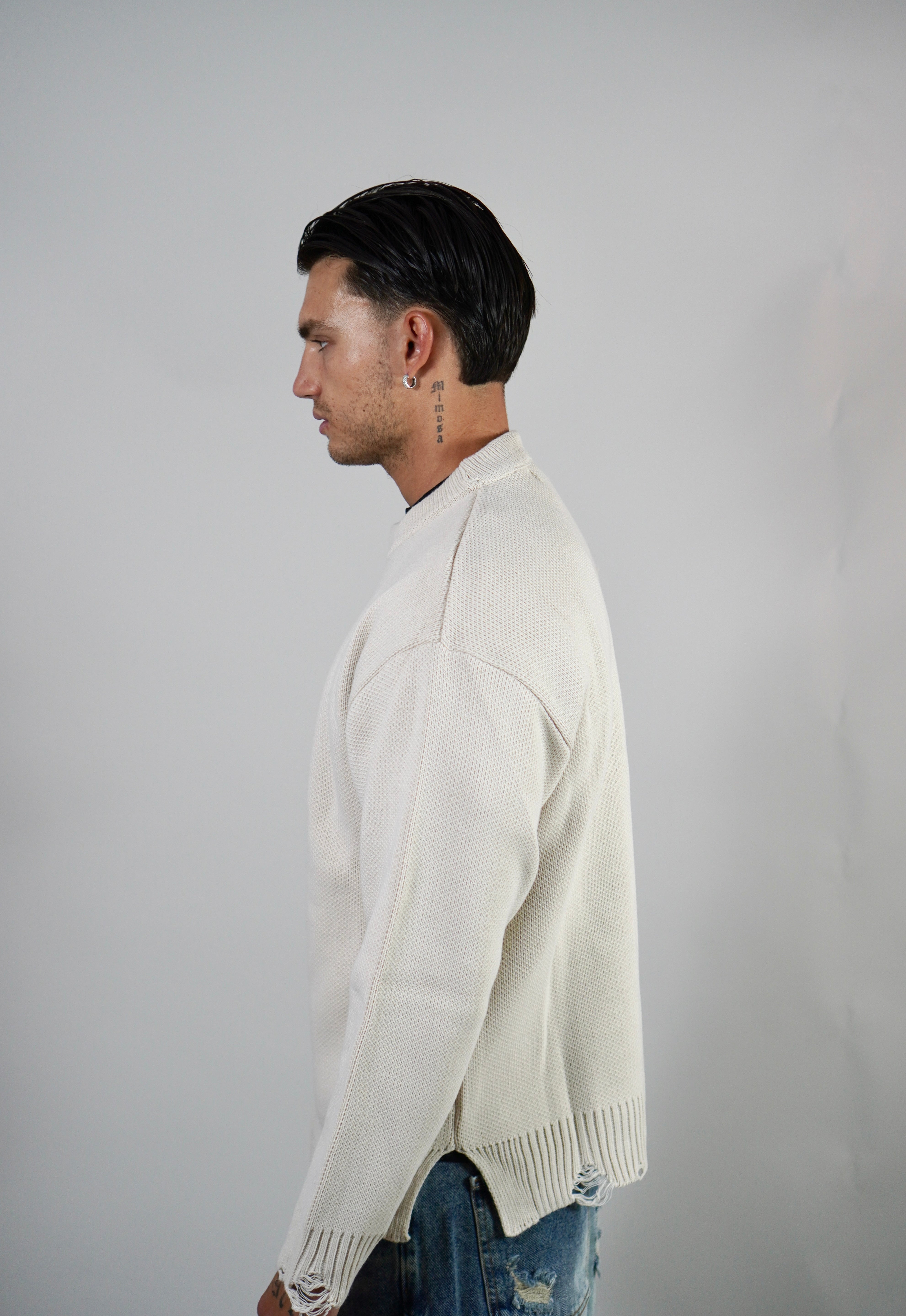 Maglione Beige Easy