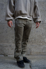 Jeans Flare Khaki