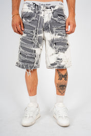 Jorts Ripped Grey