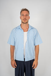 Camicia Multiriga Sky