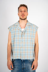 Camicia Smanicata Quadri (4 colori)