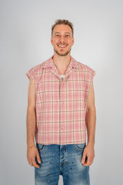 Camicia Smanicata Quadri (4 colori)