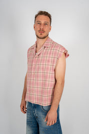 Camicia Smanicata Quadri (4 colori)