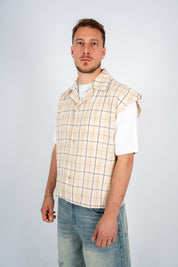 Camicia Smanicata Quadri (4 colori)