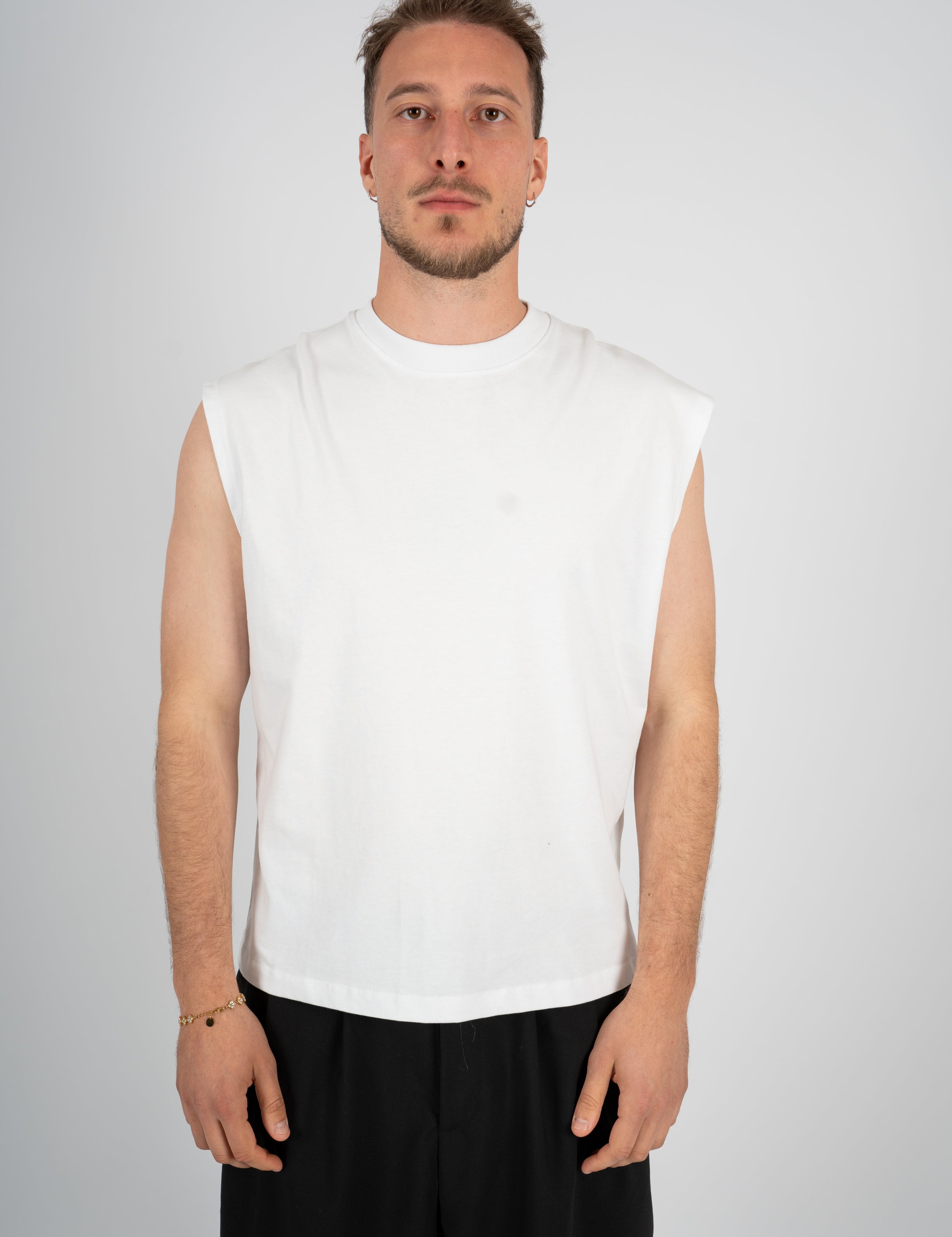 T-Shirt Smanicata Basic (2 colori)