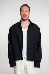 Camicia Essential Crop Black