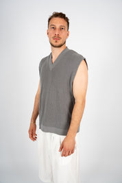 Polo Smanicata Scollo a V (3 colori)